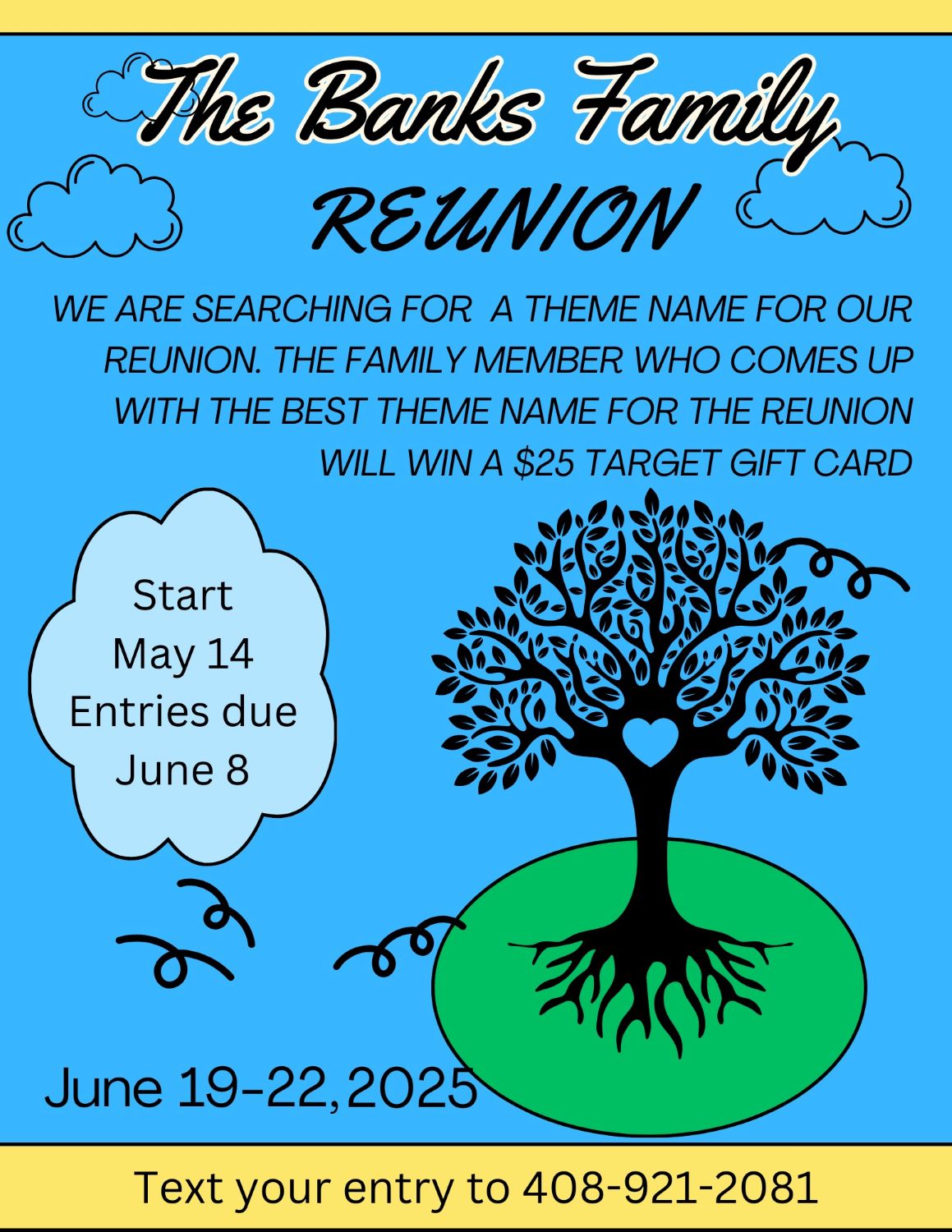 CONTEST - REUNION THEME