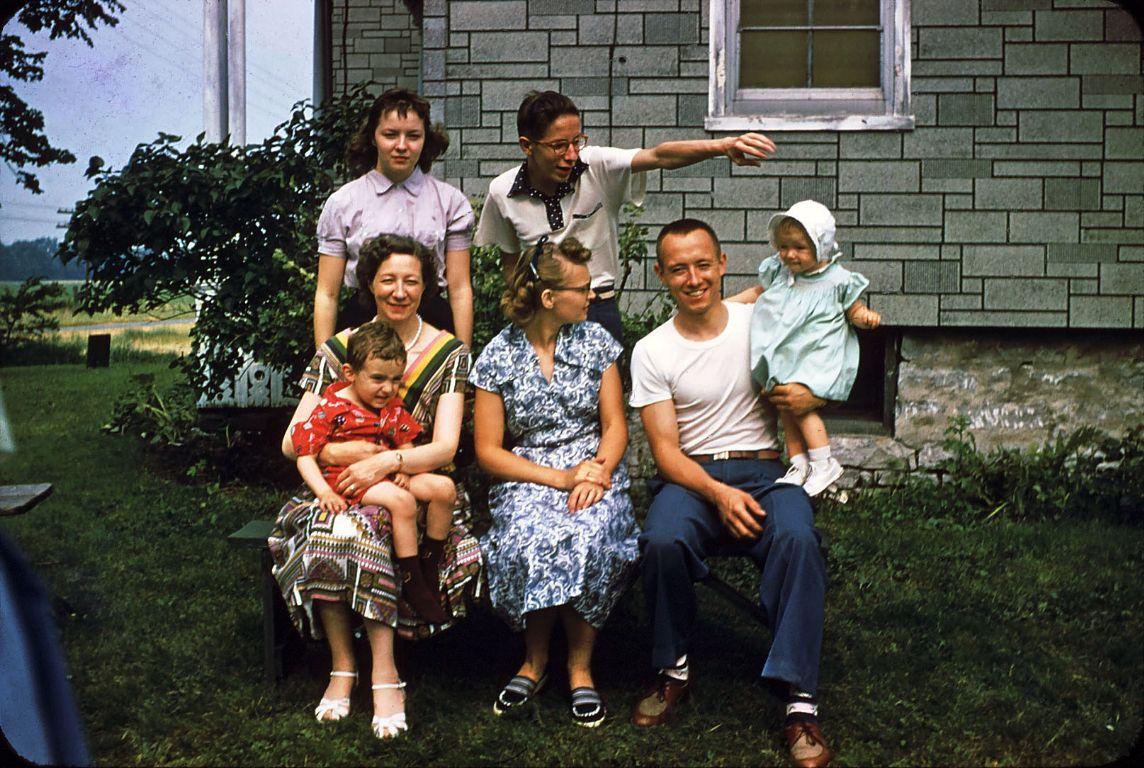 Aunt Vi, Denny, Addie, Don, Robin,Betty, Butch