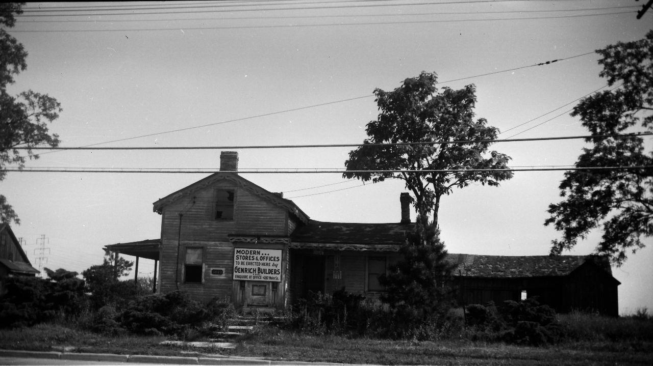 The house where Dad said he was born, now the Youngman Expressway.