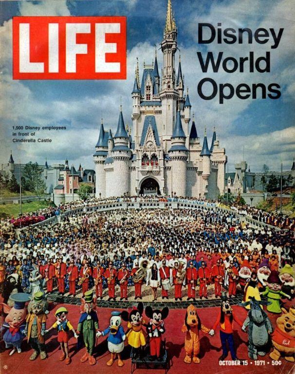 Disney World Opens in Florida on October 1, 1971