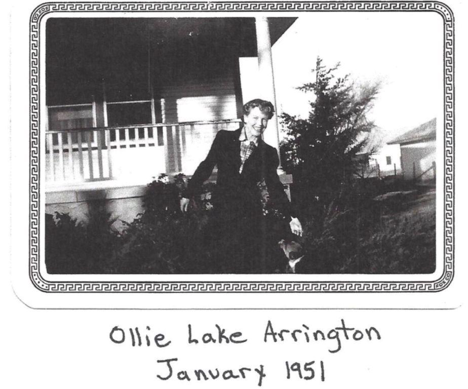 Ollie Mae Lake Arrington