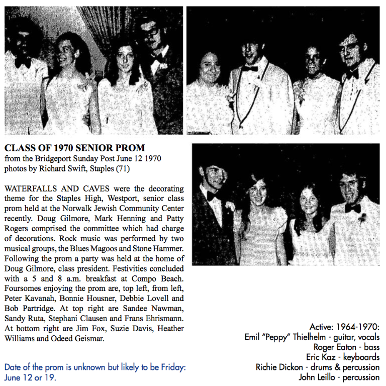 Class of '70 Senior Prom