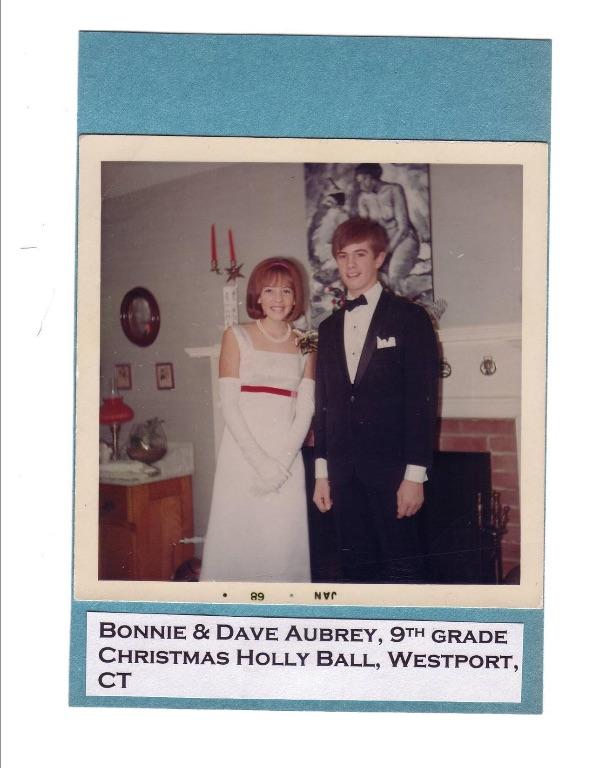 Bonnie Housner and Dave Aubrey, 9th grade, Holly Ball