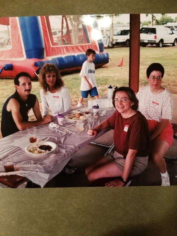Frank Egnoto, Annette Seager (Egnoto), and Michele Hinze (Tunnell)