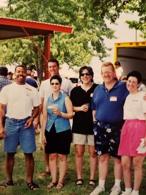 Tim Monroe, Michelle Schnitker (Bowers), Terry Moore, Kevin Seager, Annette Seager (Egnoto)