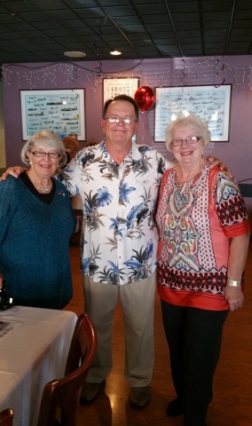 Judy (Thomson) Tucker, Gary Nelson, Patti (Pedersen) Zawadski