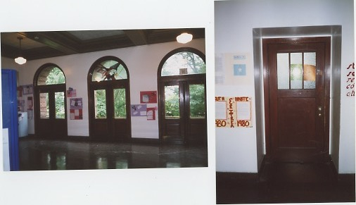 Main Lobby Doors; Door to SAR