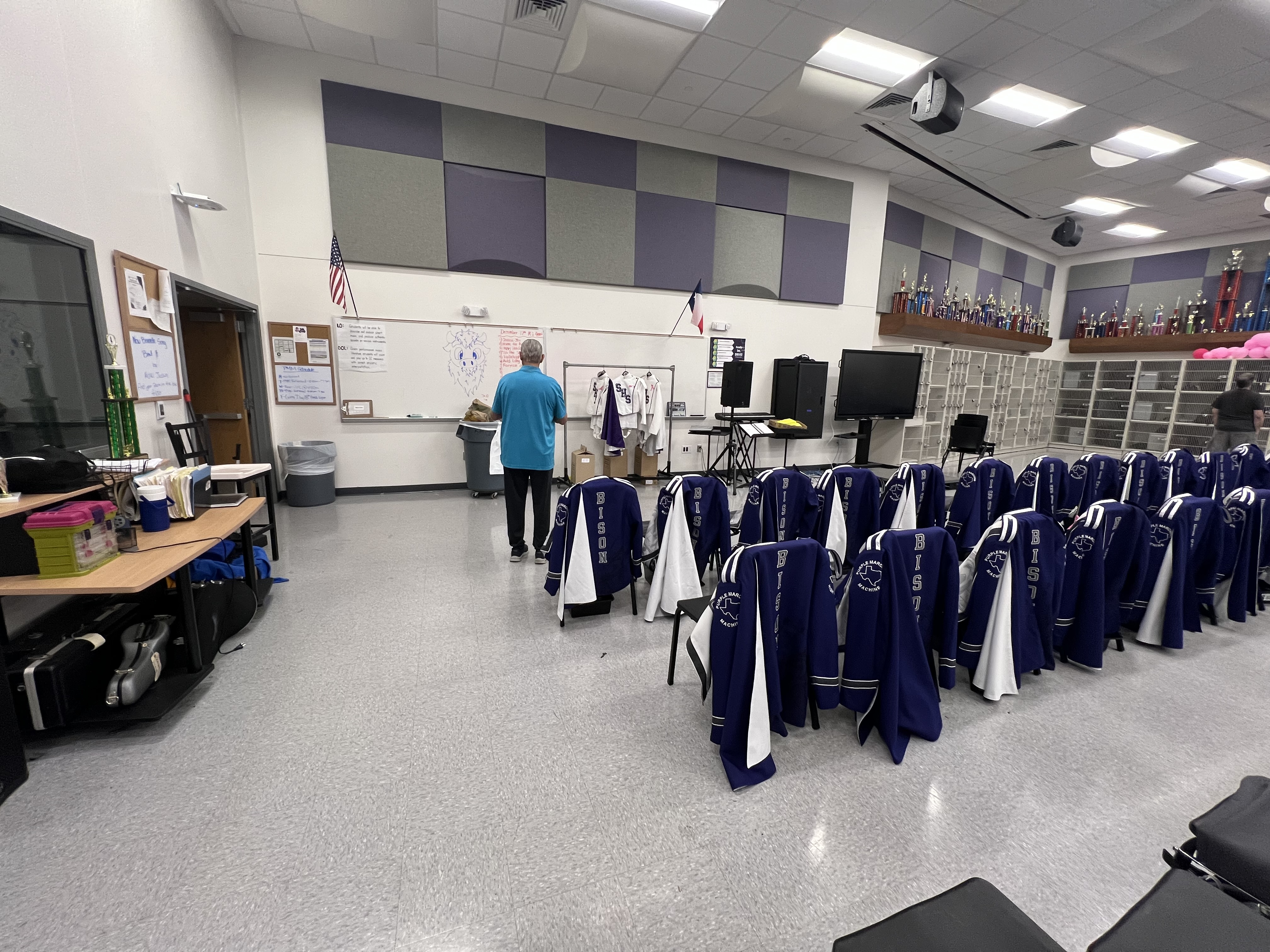 The current Band Room.