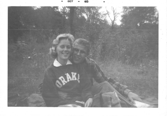 Marcia (Hanson) and Dean Treichel (photo from Marie Mach Friederich)