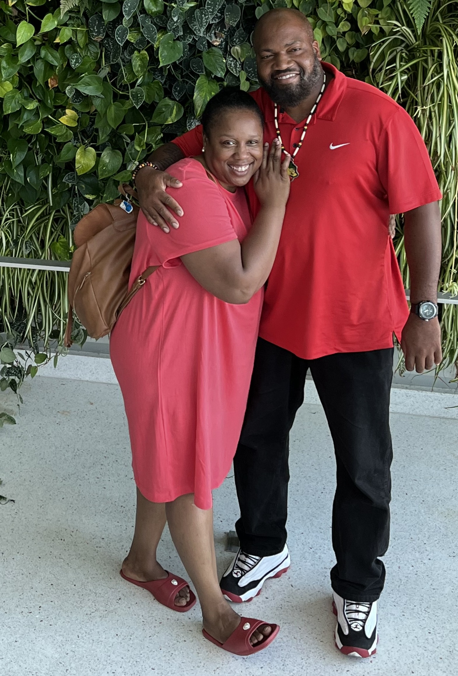 Jamal and Trish engaged 2024