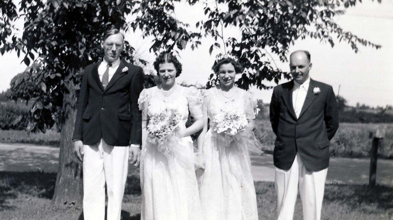 Aunt Doris and Uncle Paul&#039;s wedding.