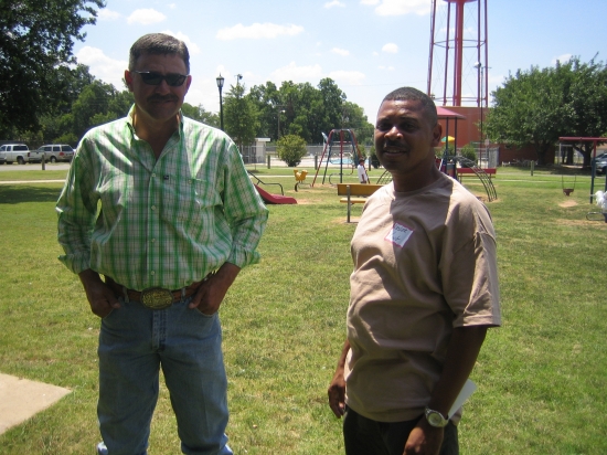 Keith Easter and Lester King
