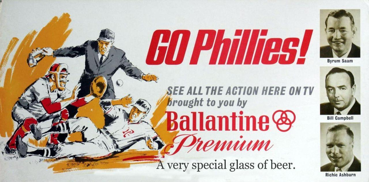 Hey friend!  Do it again!  Ballantine beer!