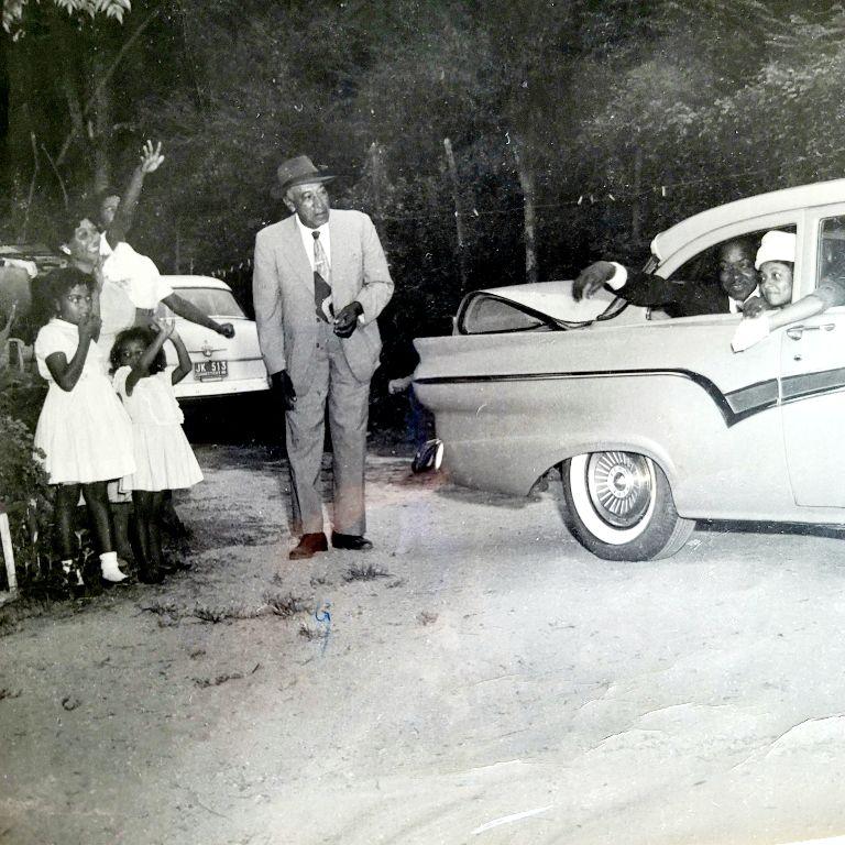 Shirley; Louise; Deborah; Grandpa Luther Turnage; James Jr.; Jean