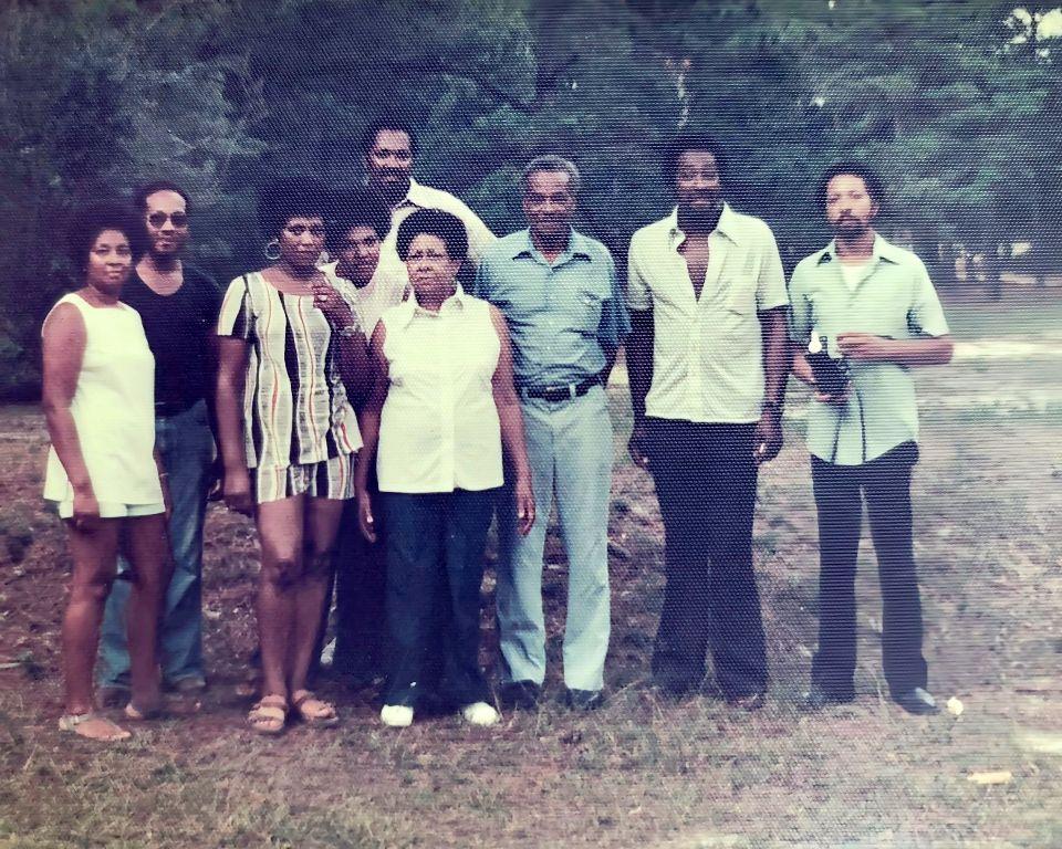 Jean; Eli; Bessie; Shirley; Willie; Louise; Isaac Sr.; Isaac Jr.; Luther