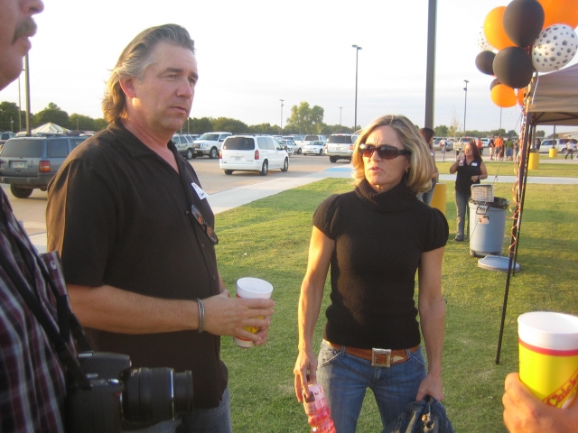 Jeff James and Kayonne Riley 