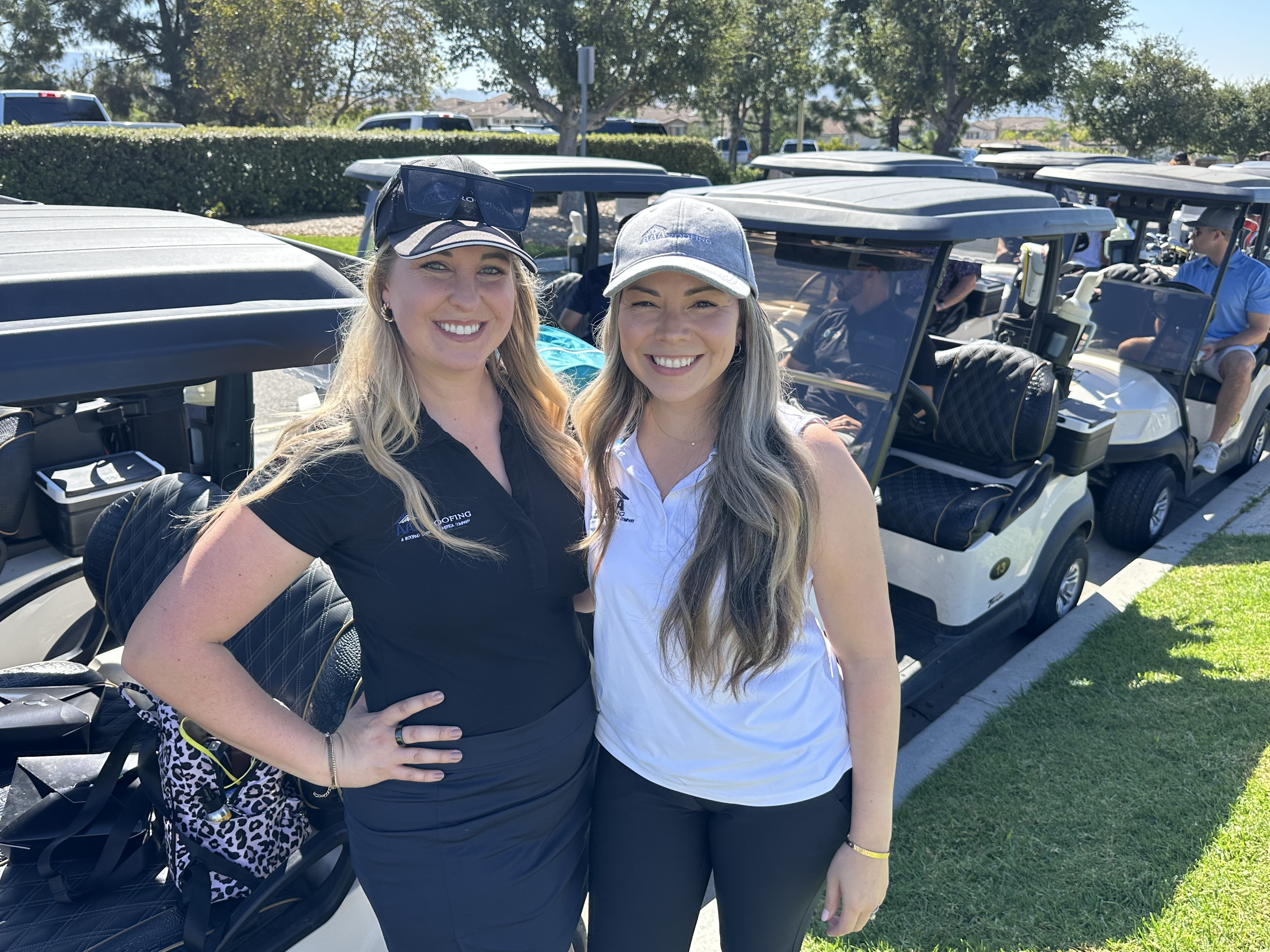 The best smiles from golfers to supporters