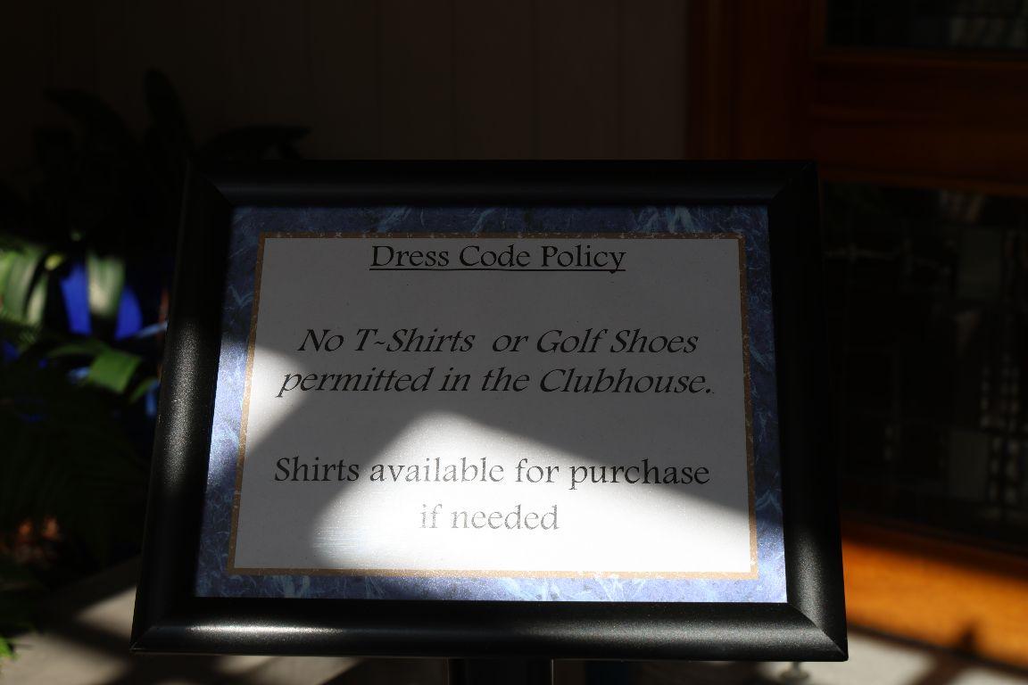 We have a strict dress code....welll...not so strict!