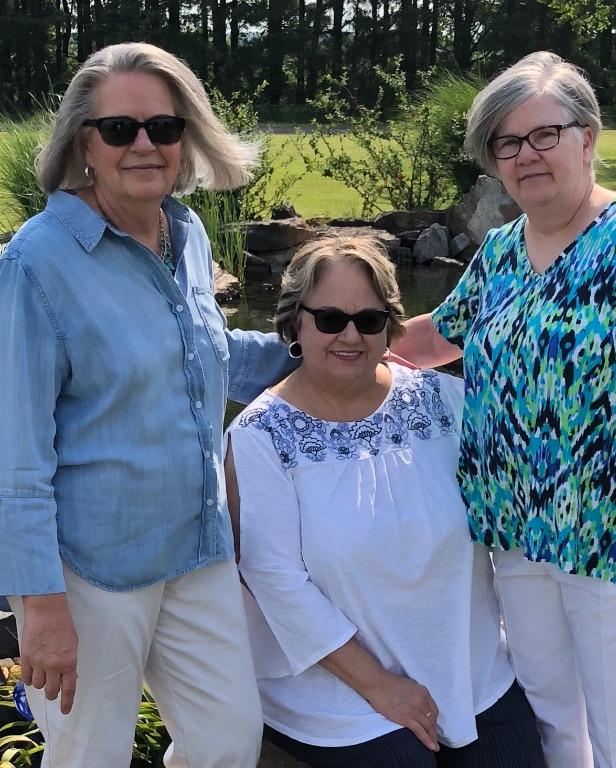 Rebecca Jones Smith, Zelda Baker Riley & Judy Alford Martin - May 2018