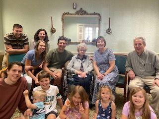 Jean Rogers 100th Birthday party last weekend in Pa. Wife of Paul. Mother of Michael, Kathy, Carol, and Jim