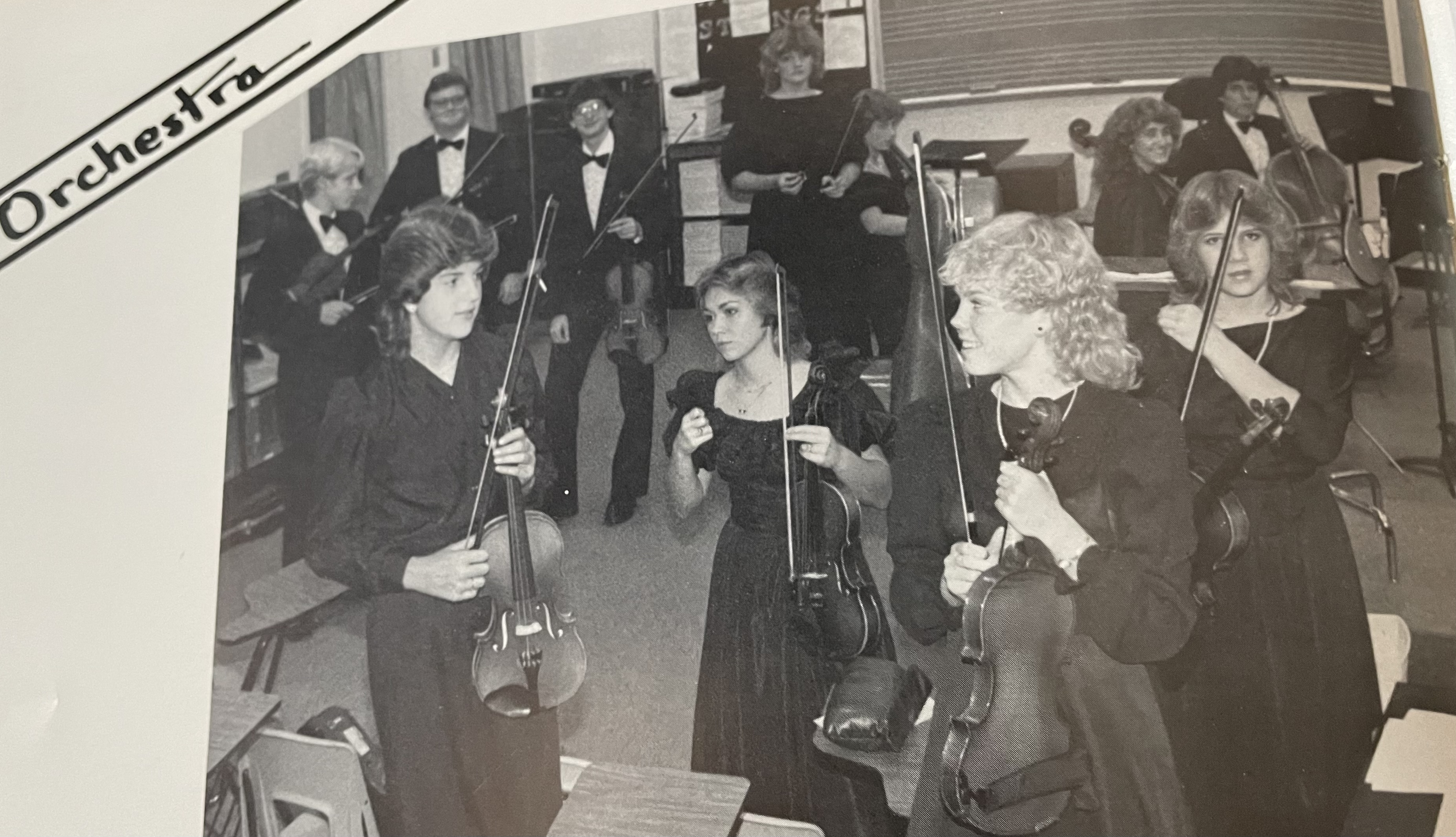 Orchestra ‘84 (Cellist, top right)