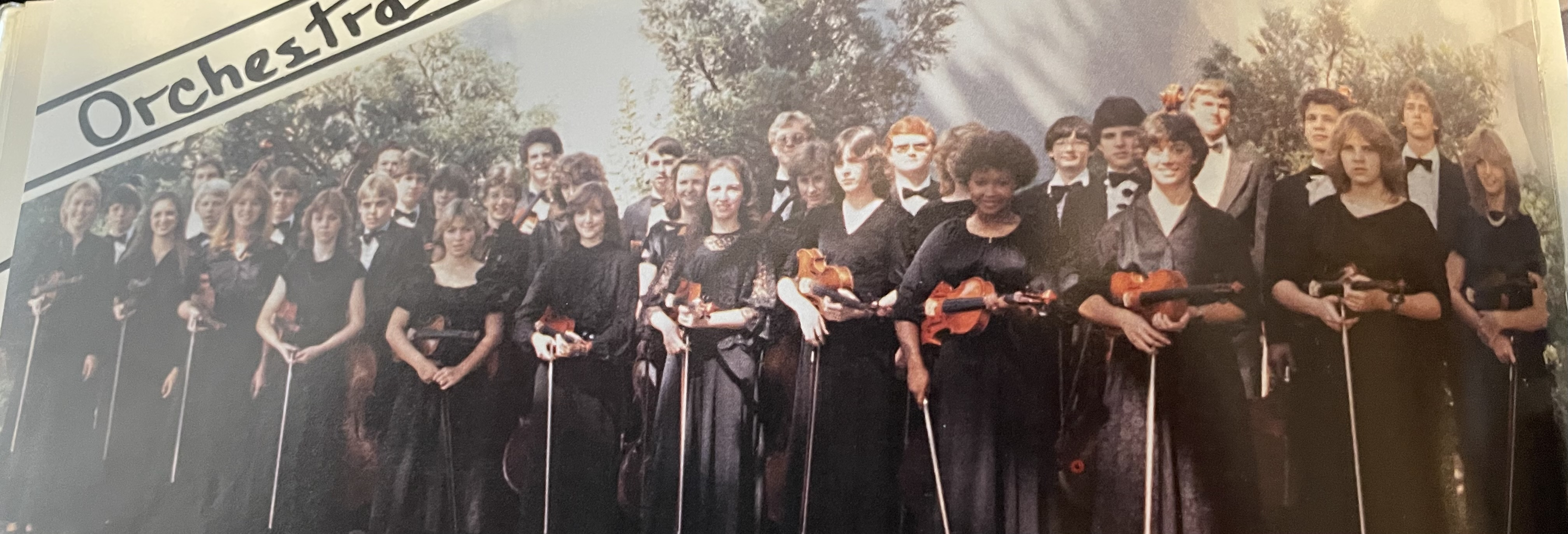 Doug Ott ‘84, cellist (4th from Top right)