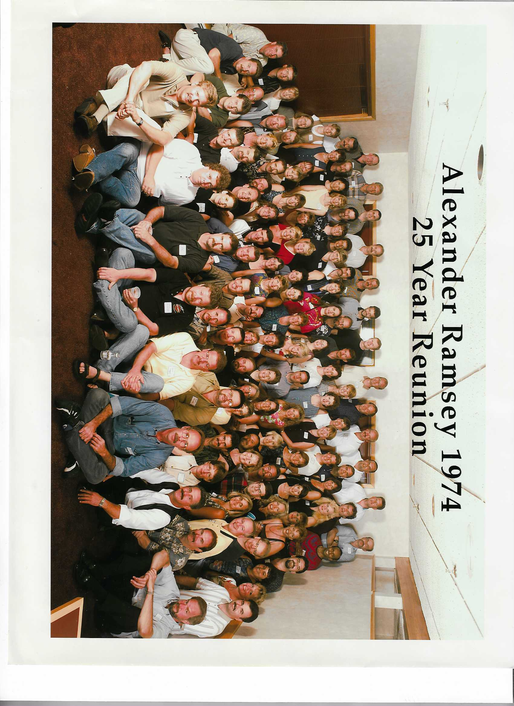 Group picture - 25th Class Reunion