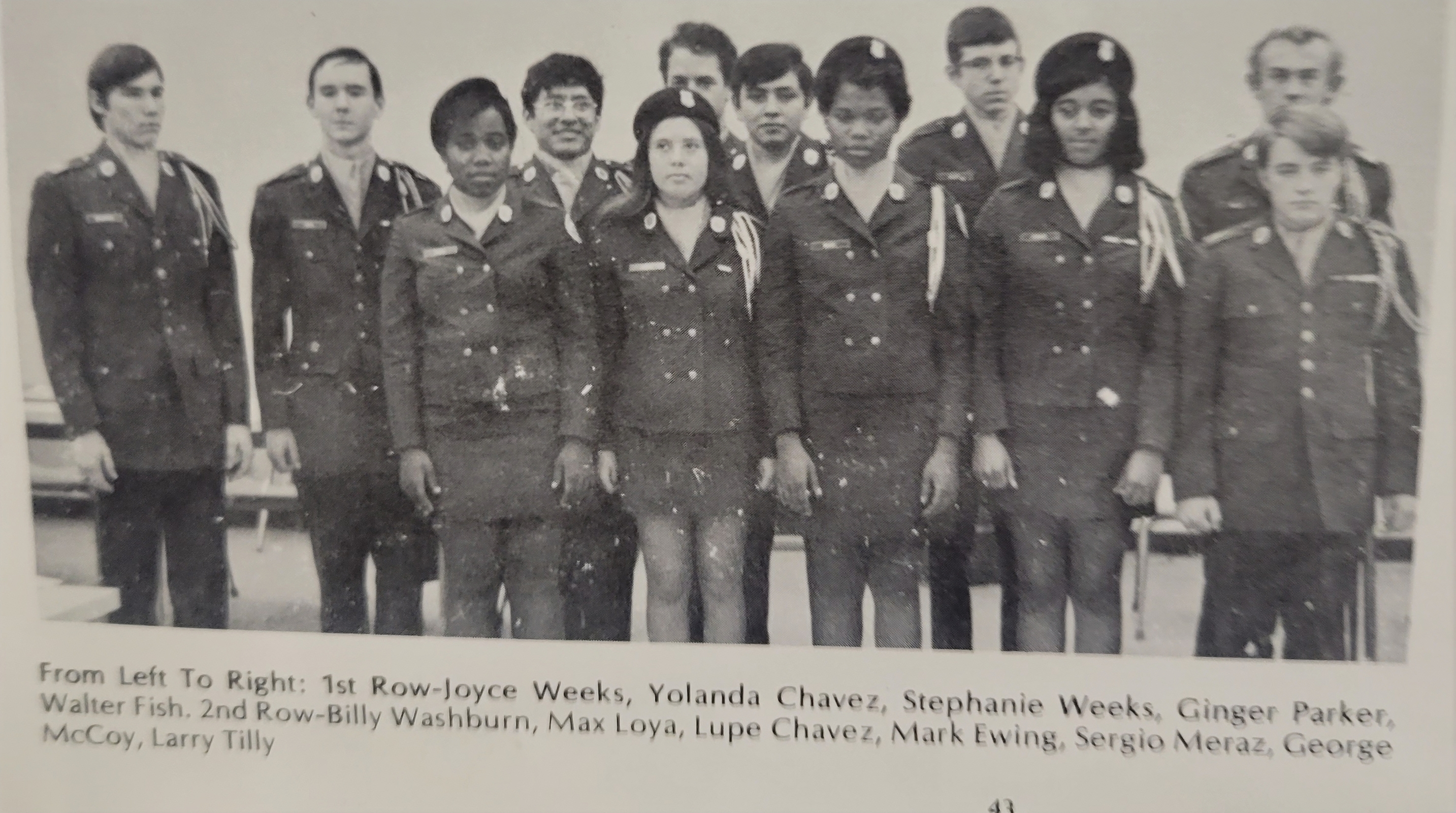 '73 - '74 ROTC Flight 1, Squadron C