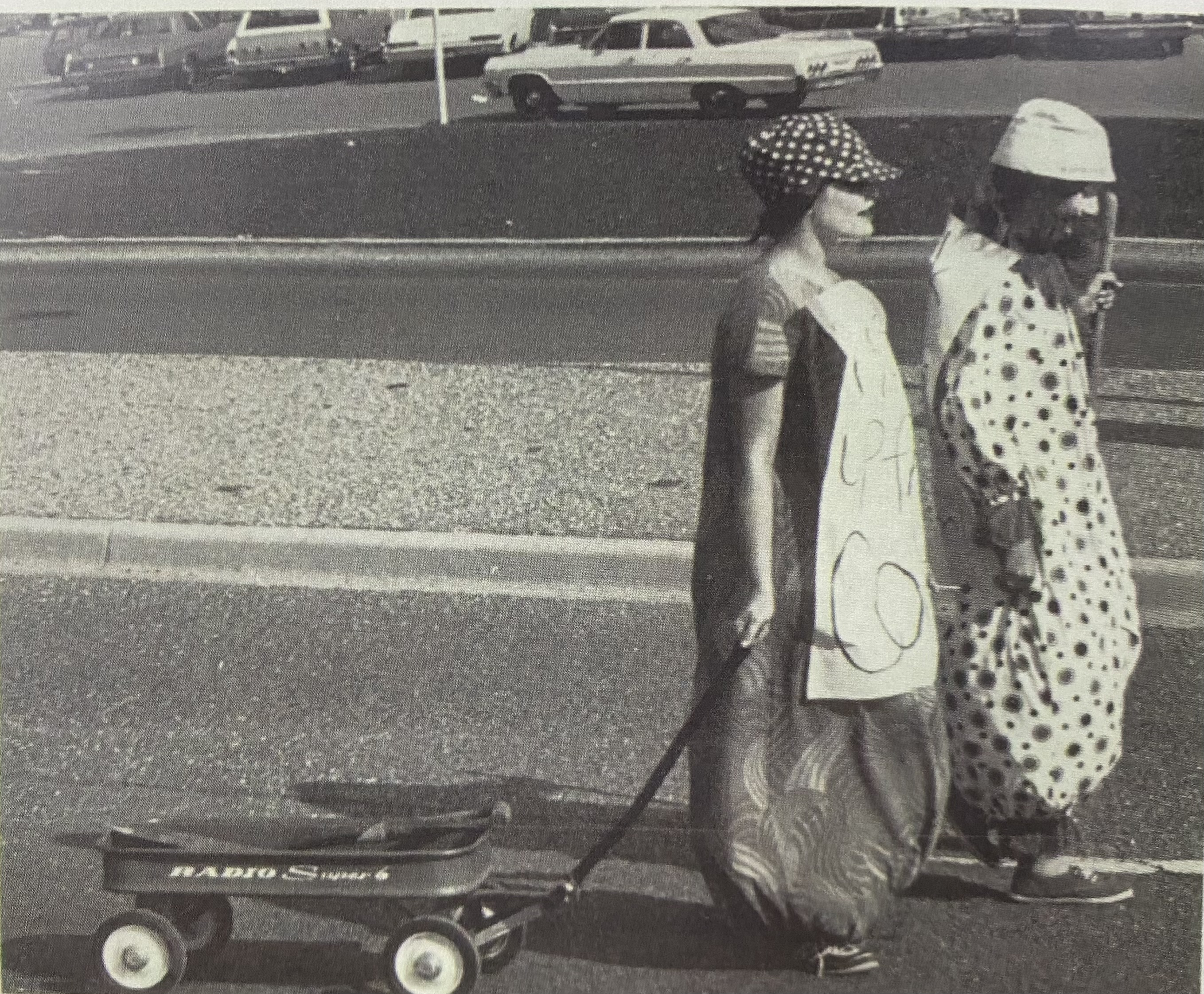 1972 Homecoming Parade - Patti Giebel and Carrol Warren