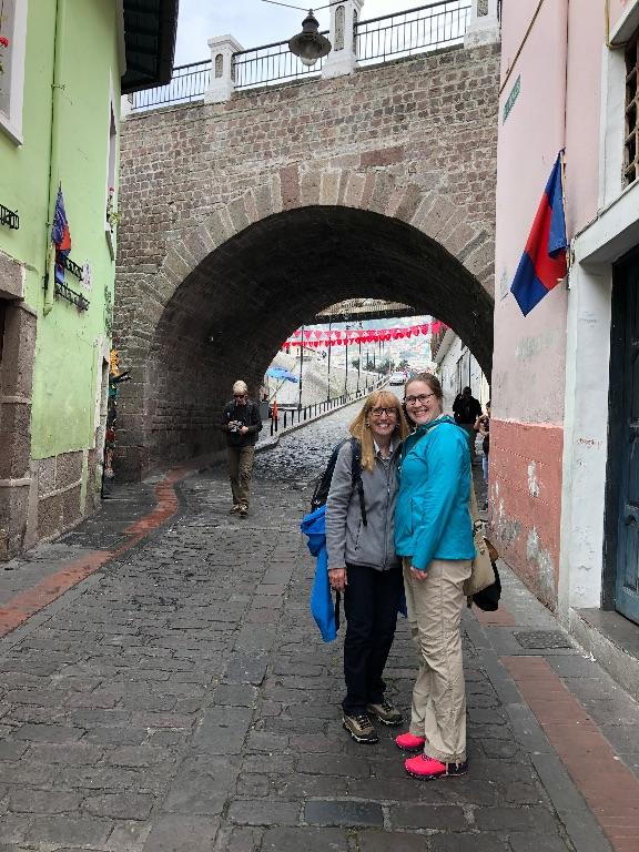 Ruth Sletten Erdahl - Visit to Quito, Ecuador with my daughter Krista