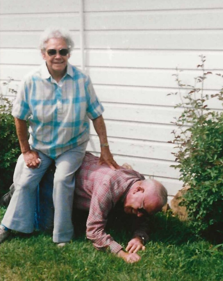 Fun Grandma & Grandpa Circa 1980