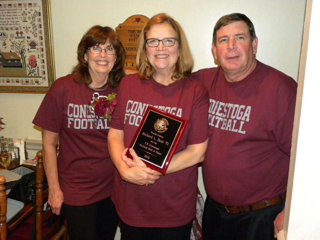 2014- Stoga Football Hall of Fame honors Rick Bent