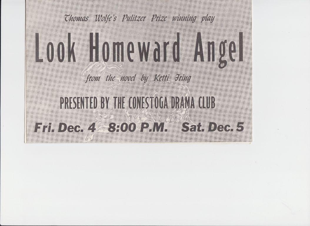 Remember the play - Look Homeward Angel?
