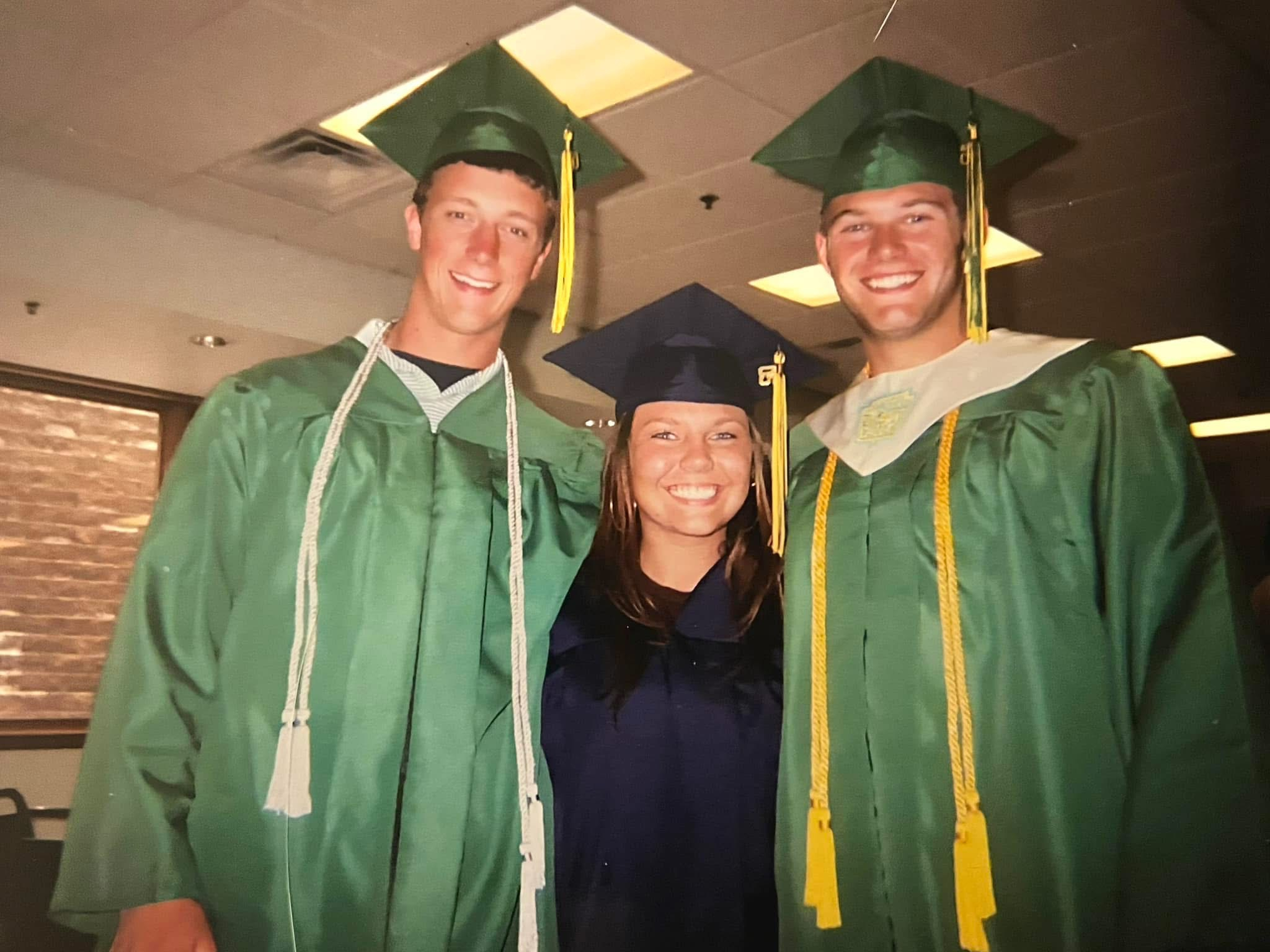 Tom Daley, Shaylee Beck, and John Estelle