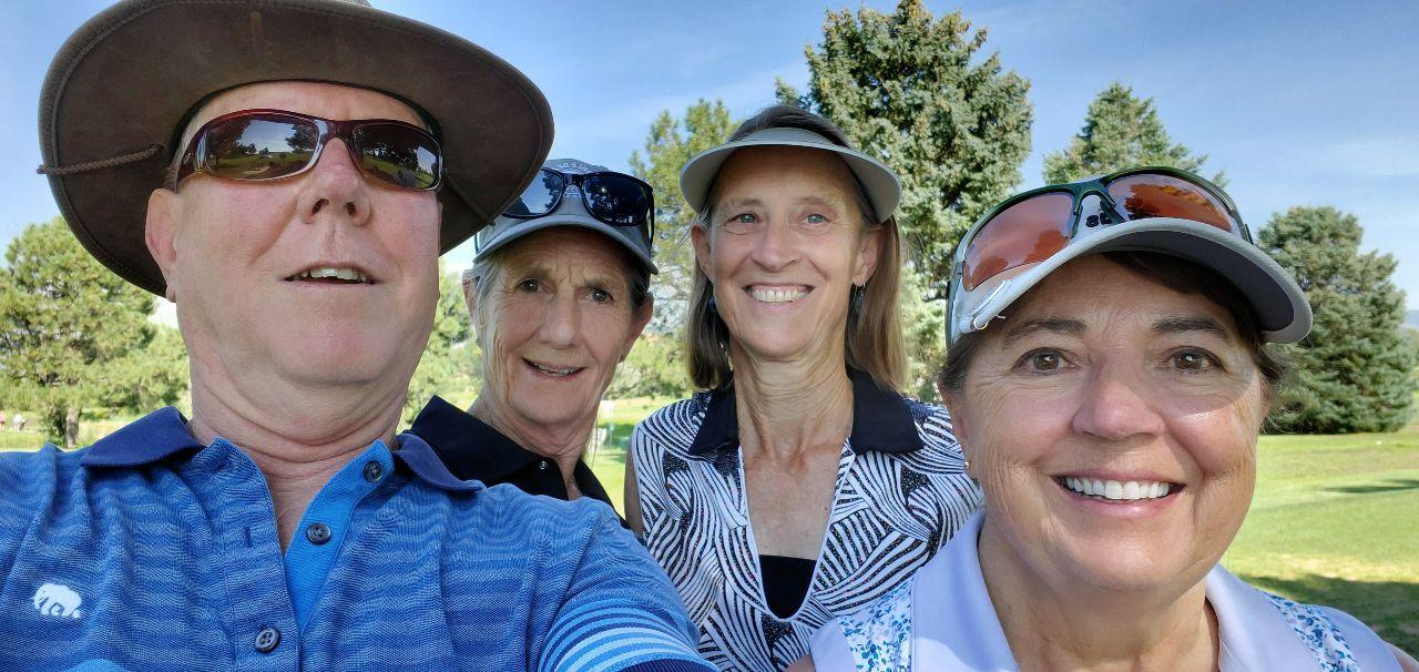 Casual Golf-Bob M., Ginny P., Gail H., Annette G. - 8/5/2022