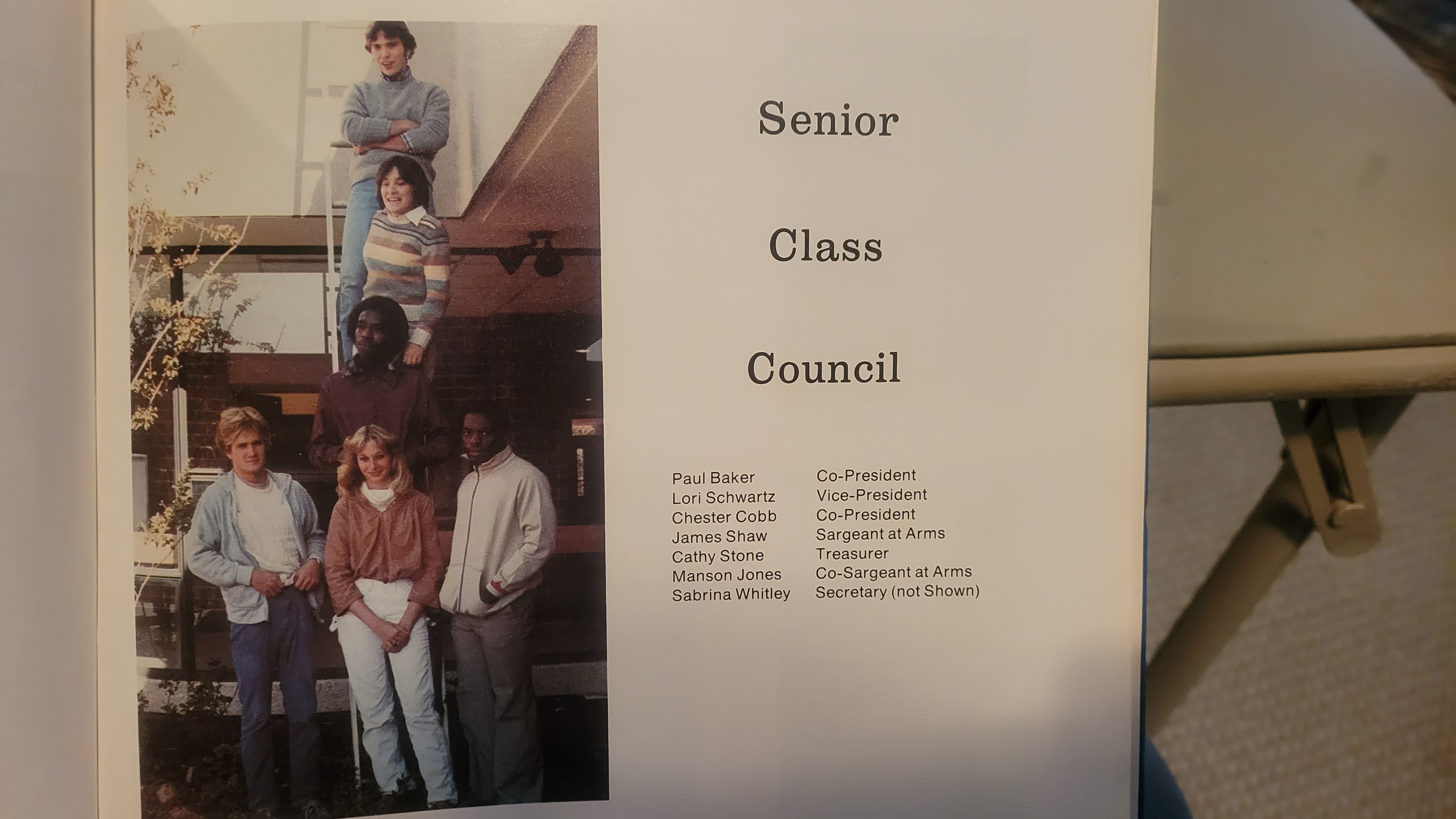 Class of 1979 Officers