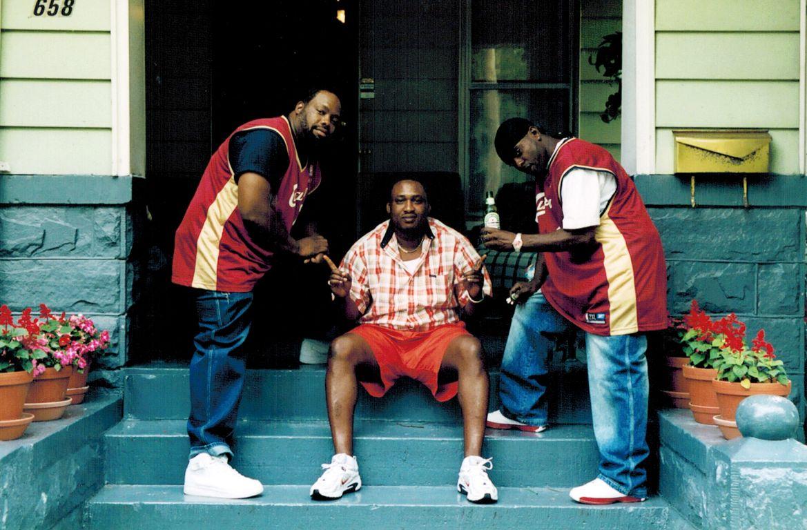 (June 2004) Michael Sanders, Robert Granger Jr & Willis Sanders Jr in Cleveland, Ohio (Willis Sanders' 75th Birthday Celebration)  