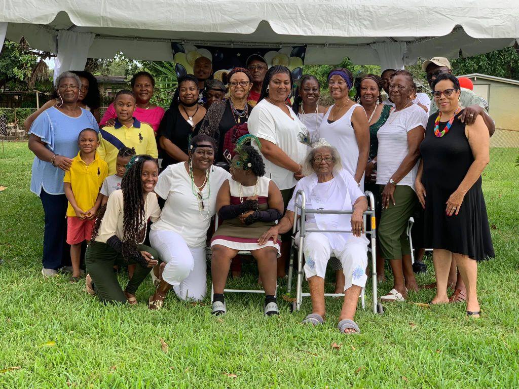 Aunt Ray&#039;s (Inez Sanders - the widow Henry Sanders- the son of Robert &amp; Jewel Sanders - the grandson of Mariah Bogar) 95th Birthday Celebration