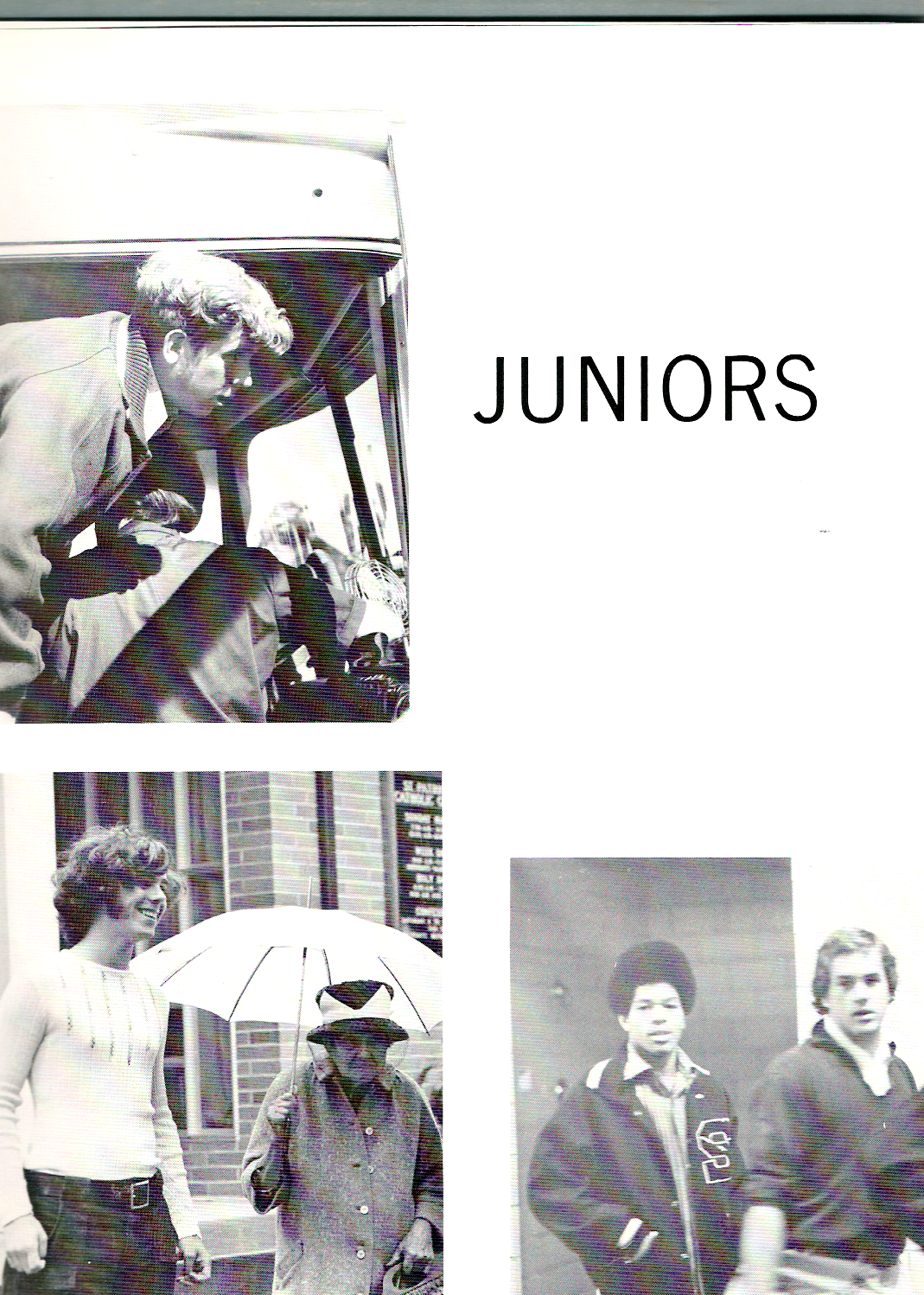 Various photos from yearbooks