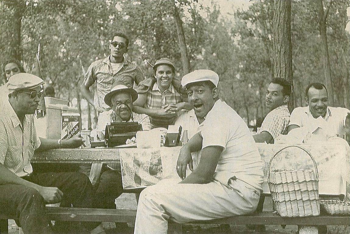 L to Right Van, Aunt Zee (back), Uncle Prose, Maurice Williamson, Gussy, John Hebert, Uncle Bo, Uncle Phil