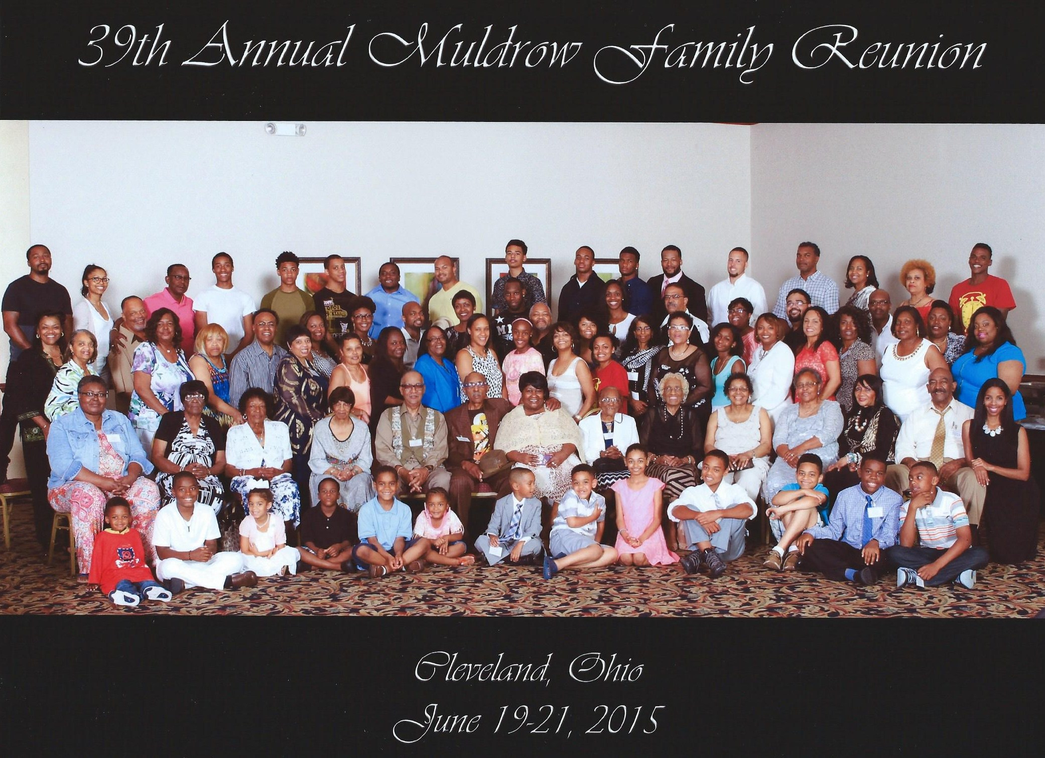 Muldrow Annual Family Reunion-39th Cleveland, Ohio 2015