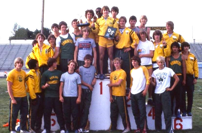 '84 Track & Field District Champs!