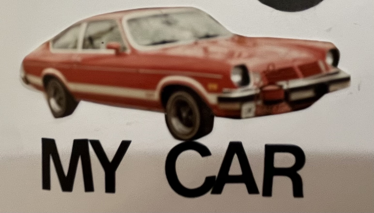 My car in 1985, a 75 Chevy Vega; it was a tank!  What did YOU drive?