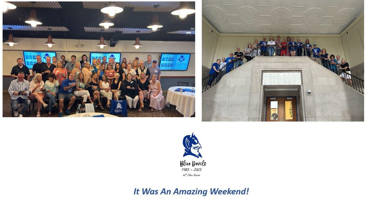 It Was an Amazing Weekend - Happy 40th Reunion!