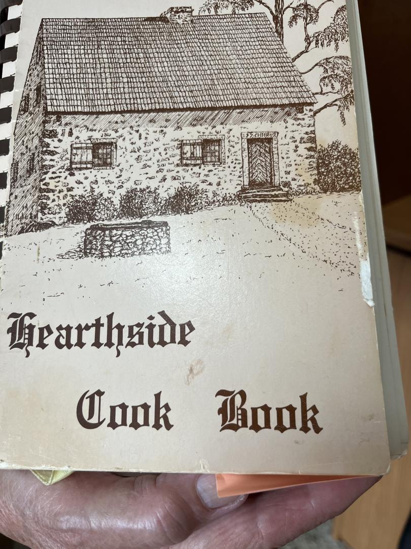 Hearthside Zcookbook from the Hans Herr house.