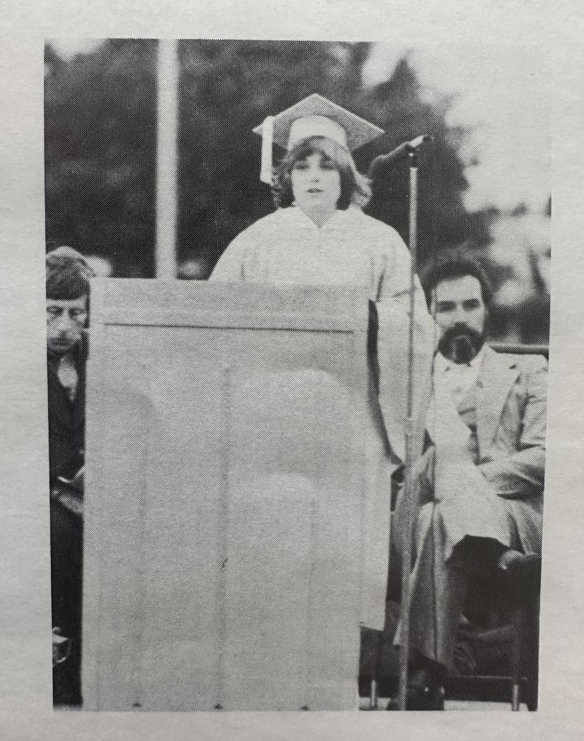 Chris Durand speaker for the class of 1978.