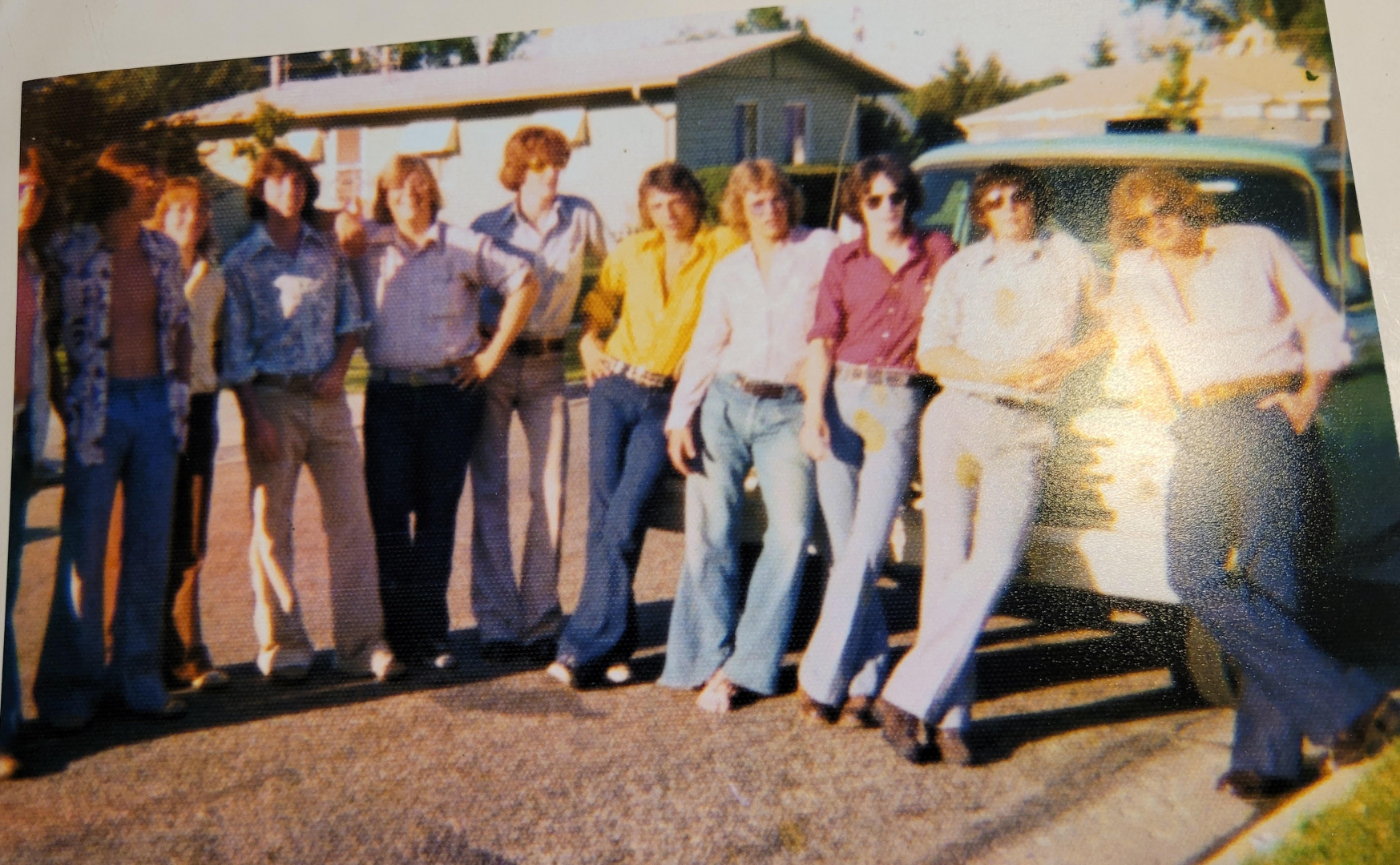Classmate Steve Little’s band, Rebel (photo above circa 1974), performing Sat Aug 17, 1-4 pm at Raspberry Hill B & B Pavilion, 5500 240th St., Ames, IA, a mile out of Ames off Highway 30, west of Gateway near the S. Dakota Ave exit