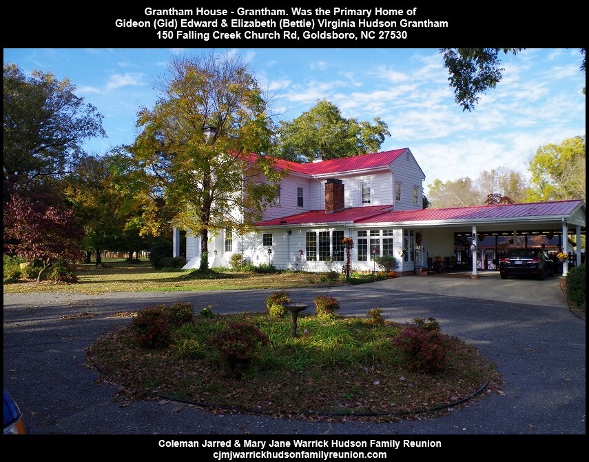 Grantham House in Grantham NC - 2012 (side view)